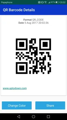 Qr and Barcode Scan and Create android App screenshot 1